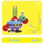 Конструктор Містер Крабс з Губки Боба Balody (18386) - Зображення 3