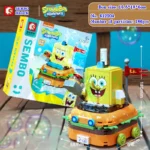 Конструктор Губка Боб у машині-бургері Sembo (612204) - Зображення 7