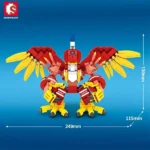 Конструктор Дігімон Гарудамон Sembo Block Digimon Garudamon (609317) - Зображення 3