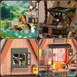 Конструктор Лісова хатина з підсвіткою, 1486 деталей (6028) - Зображення 6