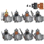 Набір мініфігурок Армія Гномів «Володар перснів», 8 фігурок, сумісні з LEGO - Зображення 2