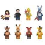 Набір мініфігурок П'ять ночей у Фредді FNAF, 8 фігурок, сумісні з LEGO