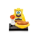 Набір мініфігурок «Губка Боб Квадратні Штани» (SpongeBob SquarePants), 8 персонажів, сумісні з LEGO - Зображення 7
