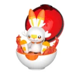 Фігурка Покемон Скорбанні в покеболі (Pokemon Scorbunny)