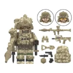 Набір мініфігурки ССО військових, 8 фігурок + зброя, амуніція й аксесуари - Зображення 3