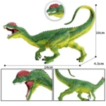 Фігурка динозавр Дилофозавр, зелений 14 см (з рухомою щелепою) - Зображення 2