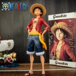 Фігурка Луффі Monkey D. Luffy One Piece (3 вирази обличчя, 28 см) - Зображення 4