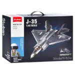 Конструктор Винищувач  J-35 Sluban (B1186), 812 деталей - Зображення 3