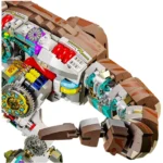 Конструктор Динозавр Напівмеханічний Тиранозавр Рекс T-Rex 1388 деталей - Зображення 5