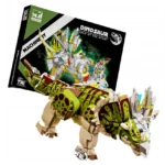 Конструктор Динозавр Напівмеханічний Трицератопс 1368 деталей