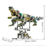 Конструктор Механічний Крокодил 996 деталей MJI (13056) - Зображення 3