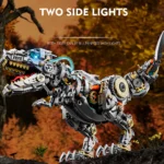 Конструктор Механічний Тиранозавр Рекс T-Rex 1268 деталей MJI (13087) - Зображення 10