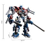 Конструктор Робот Оптимус Прайм з мечами Power Optimus Prime (873 деталі) - Зображення 2