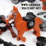 Набір мініфігурки військових німецької армії 6 шт + зброя та аксесуари, друга світова війна - Зображення 6