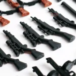 Набір мініфігурки військових 6 шт + зброя та зимові аксесуари, друга світова війна - Зображення 4