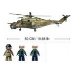 Конструктор Військовий Гелікоптер MI-24S Sluban (B1137), 893 деталі - Зображення 3