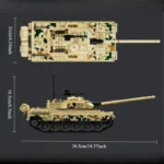 Конструктор Танк Type 15, 956 деталей (66052) - Зображення 6
